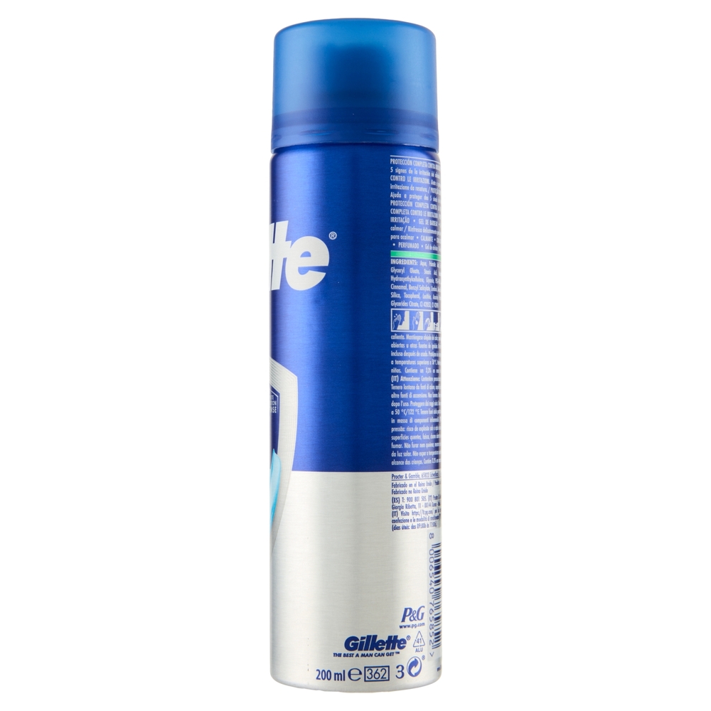 Gillette Series Gel da Barba Lenitivo, 200ml